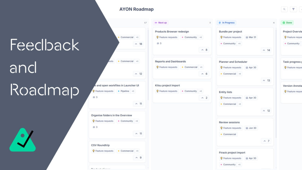 Ayon-feedback-roadmap