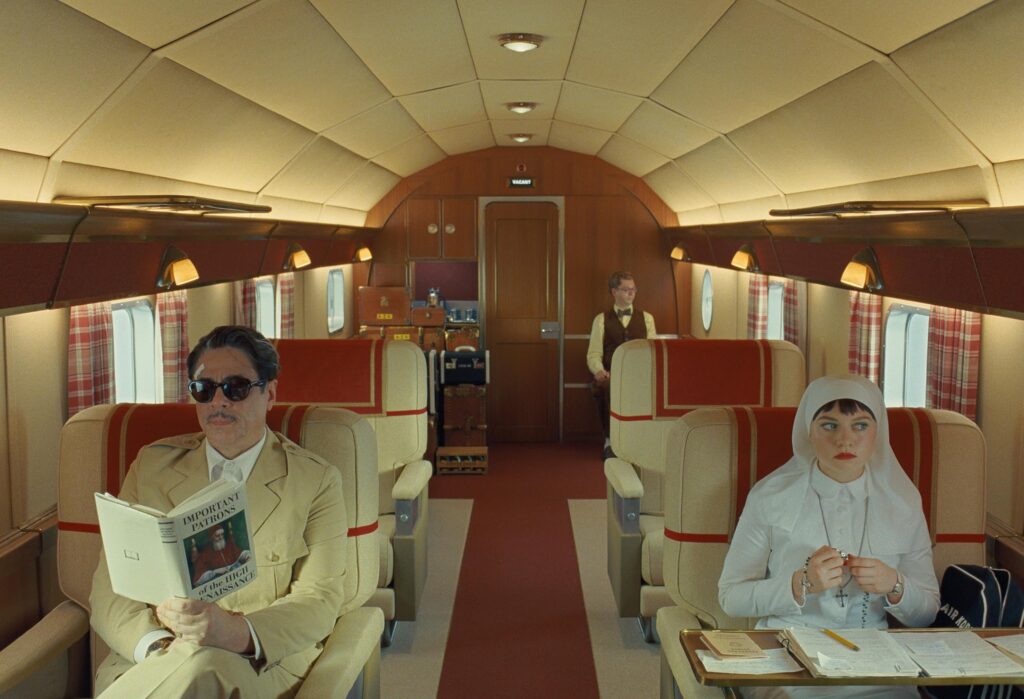 Wes-anderson-the-phoenician-scheme-airplane-scene-ayon-vfx-pipeline