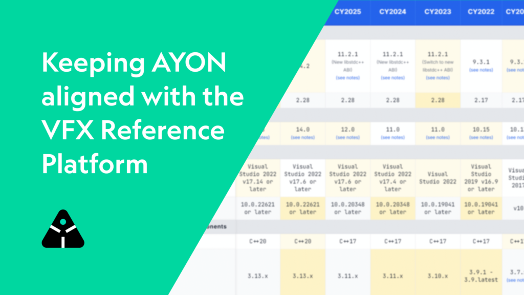 Ayon-vfx-reference-platform